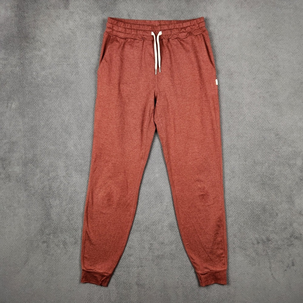 Vuori Performance Jogger Womens Small Marsala Heather Slim Fit Pants Athleisure